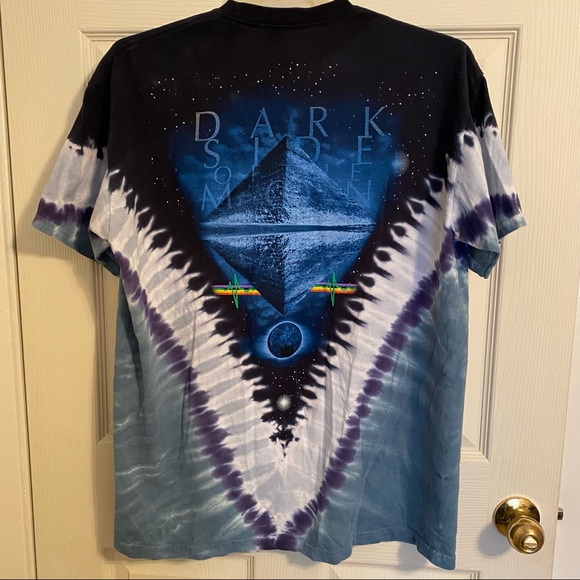 Spencer’s Men’s Liquid Blue Pink Floyd tie dye t-shirt. Size XL. - Picture 2 of 5